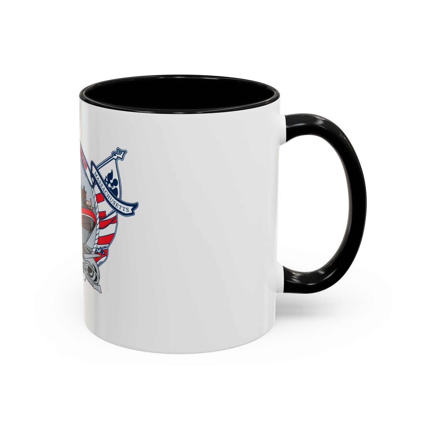 USCG Station Boston (U.S. Coast Guard) Accent Coffee Mug