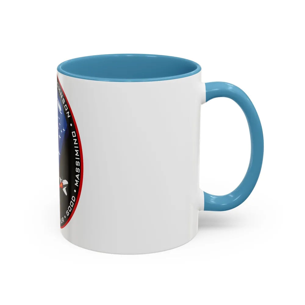 STS 125 (NASA) Accent Coffee Mug-Go Mug Yourself