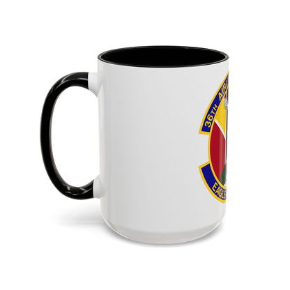 36th Airlift Squadron (U.S. Air Force) Accent Coffee Mug