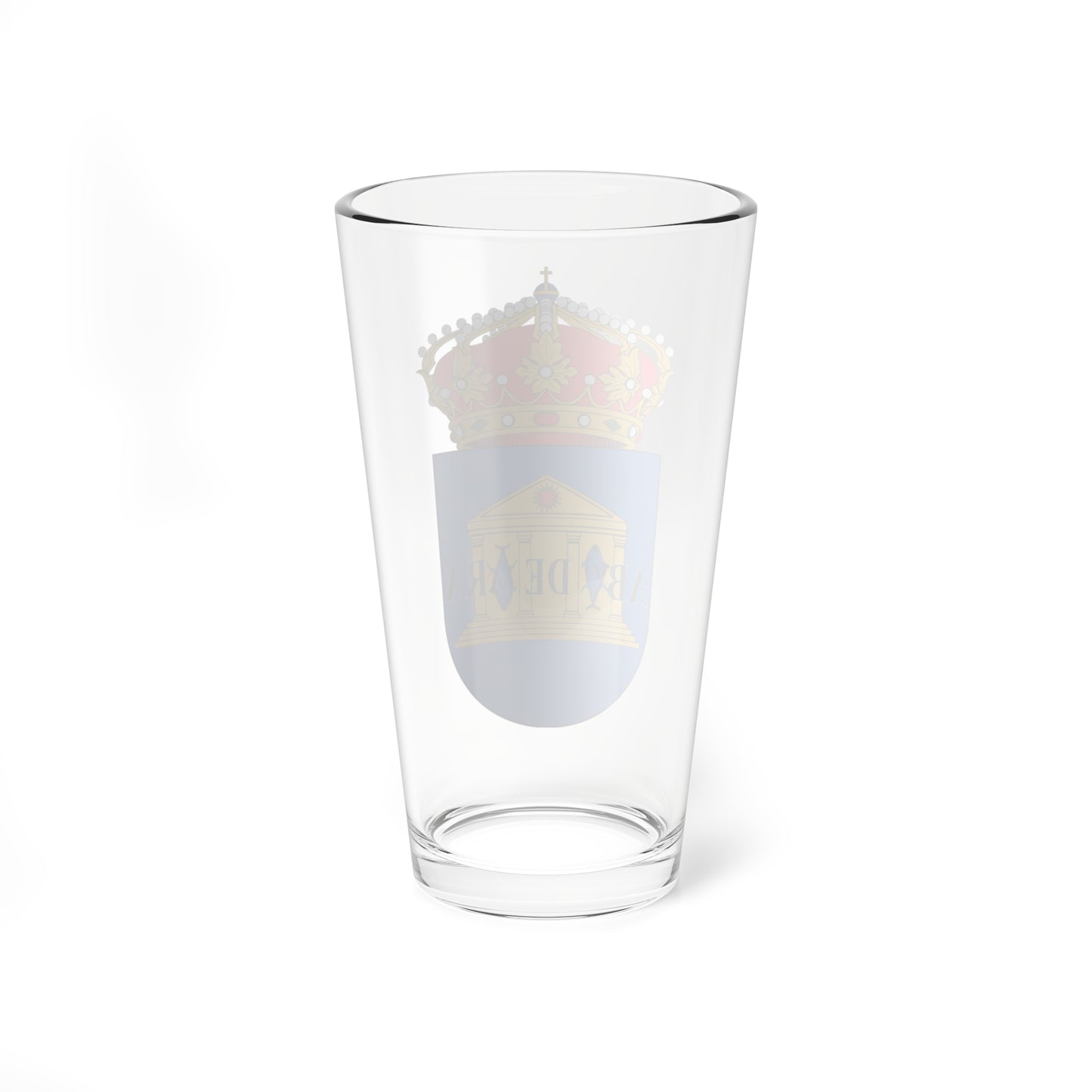 Escudo de Adra (Spain) (Coat of Arms) Pint Glass 16oz
