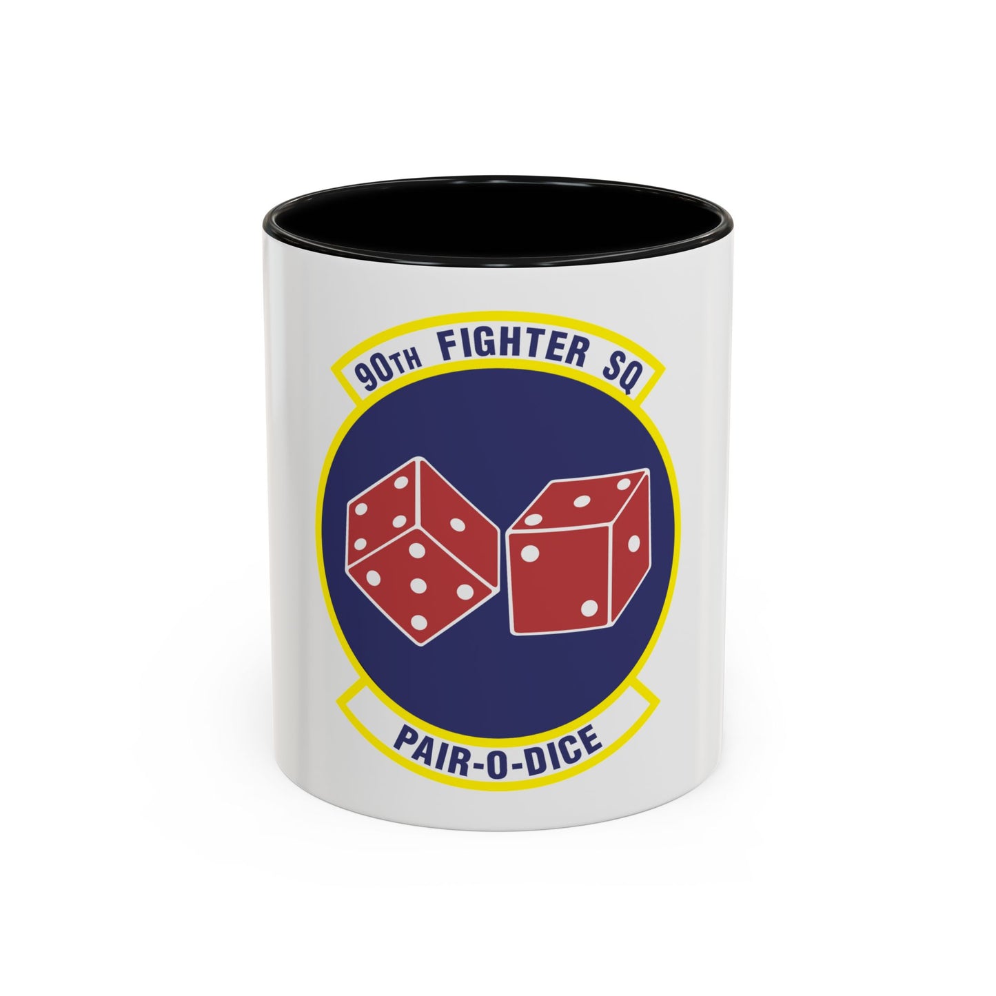 90th Fighter Squadron (U.S. Air Force) Accent Coffee Mug