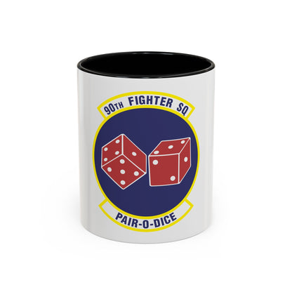 90th Fighter Squadron (U.S. Air Force) Accent Coffee Mug