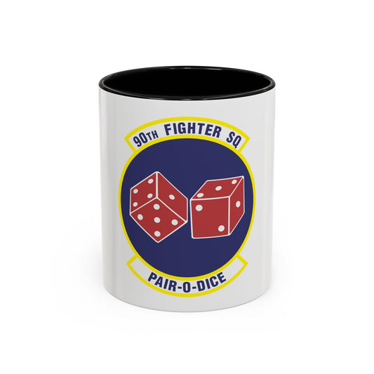 90th Fighter Squadron (U.S. Air Force) Accent Coffee Mug