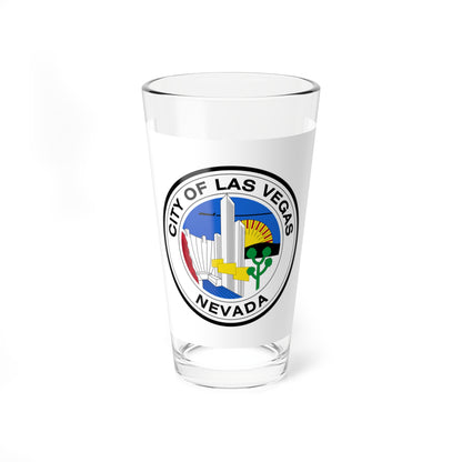 Former flag of Las Vegas Nevada 1968 (United States) Pint Glass 16oz