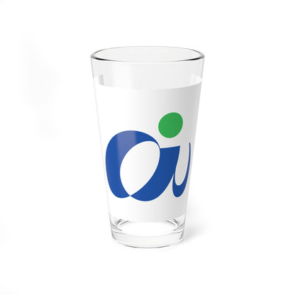 Flag of Ainan Ehime (Japan) Pint Glass 16oz