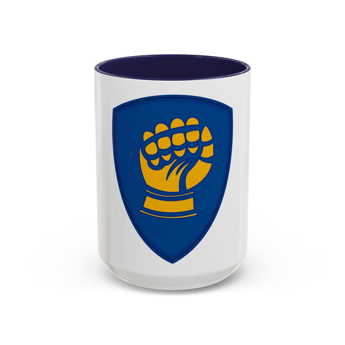 46th Infantry Division CSIB (U.S. Army) Accent Coffee Mug