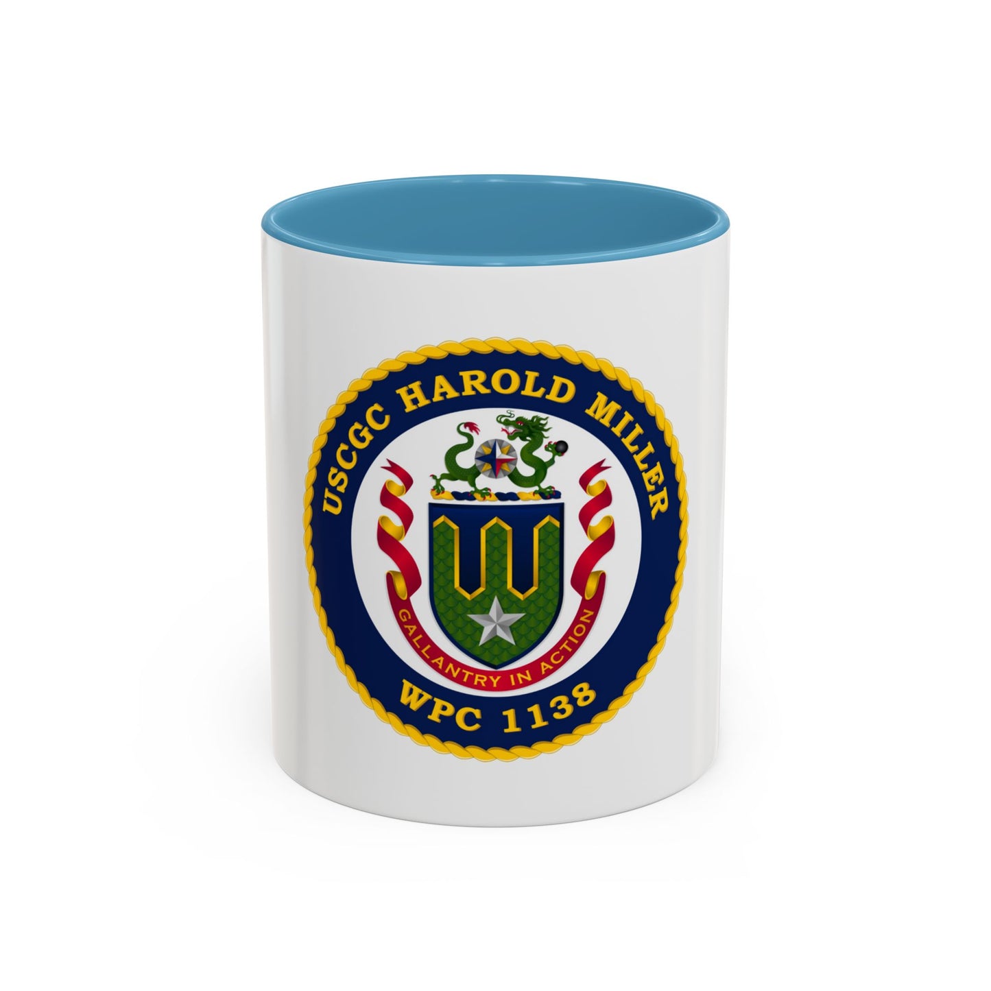 USCGC Harold Miller WPC 1138 (U.S. Coast Guard) Accent Coffee Mug