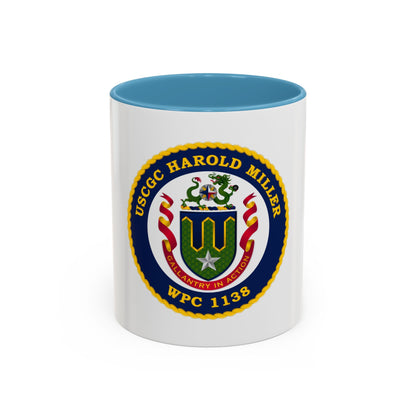 USCGC Harold Miller WPC 1138 (U.S. Coast Guard) Accent Coffee Mug