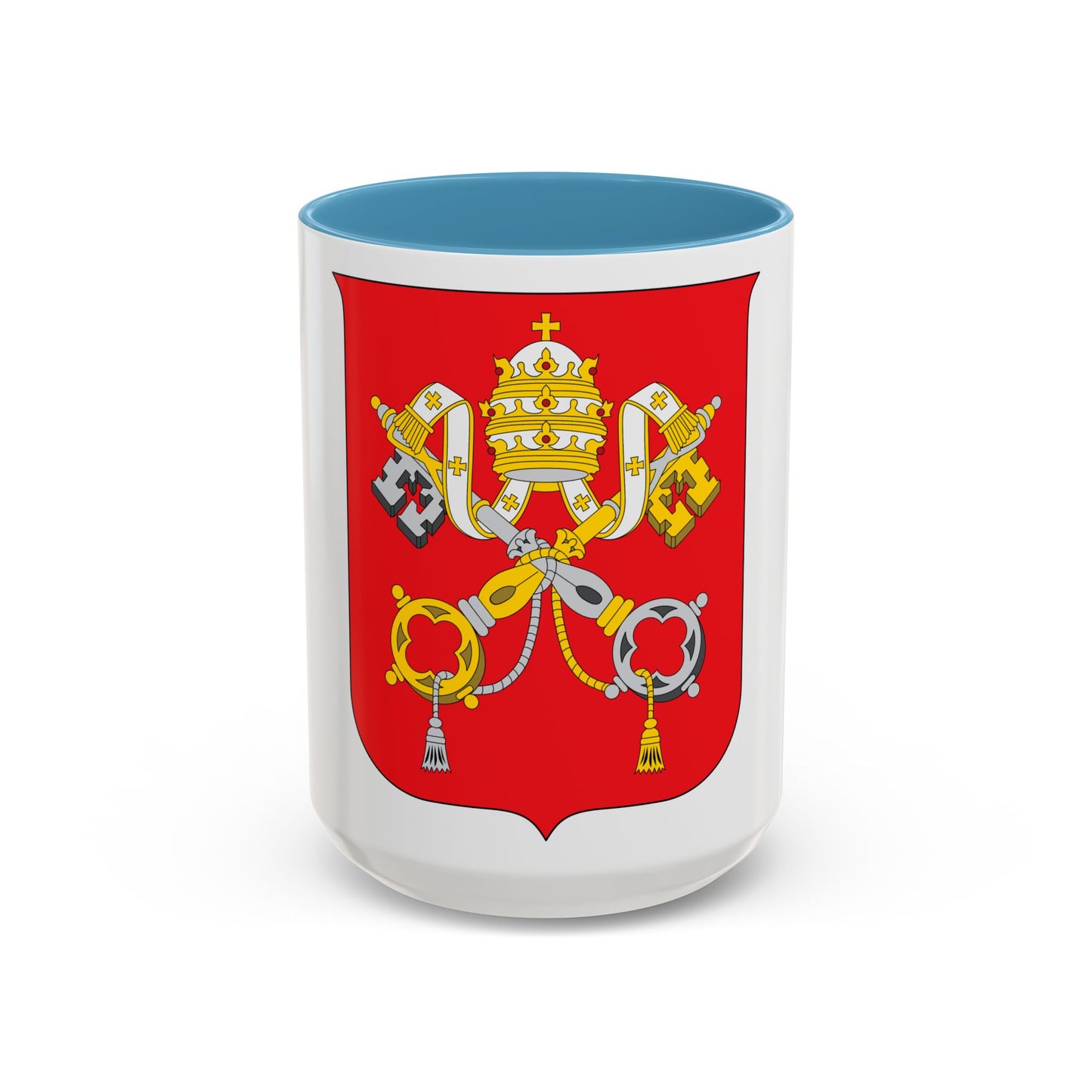 Coat of arms of Vatican City State - Accent Coffee Mug