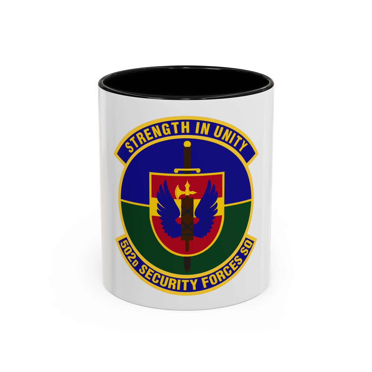 502d Security Forces Squadron (U.S. Air Force) Accent Coffee Mug