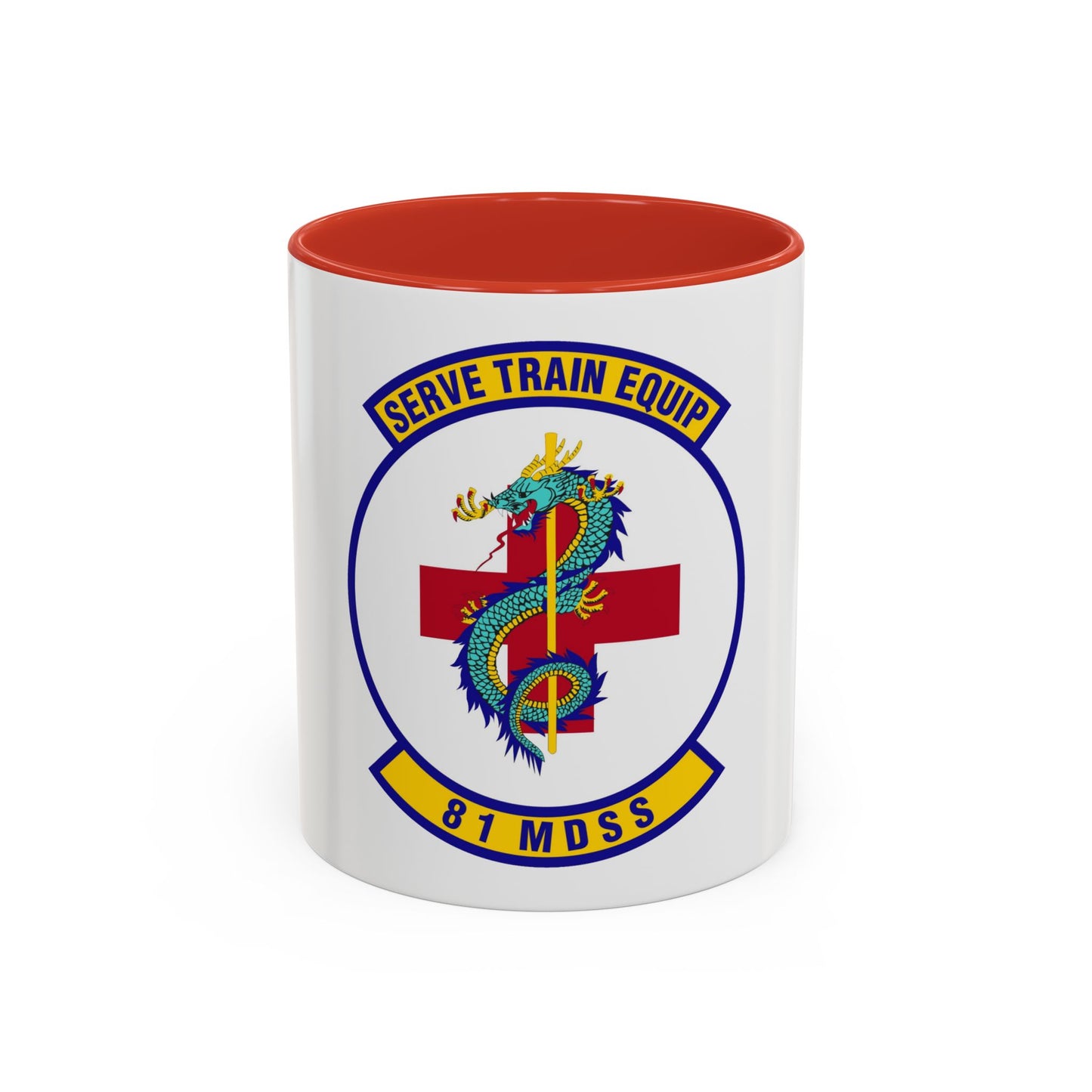 81st Medical Support Squadron (U.S. Air Force) Accent Coffee Mug