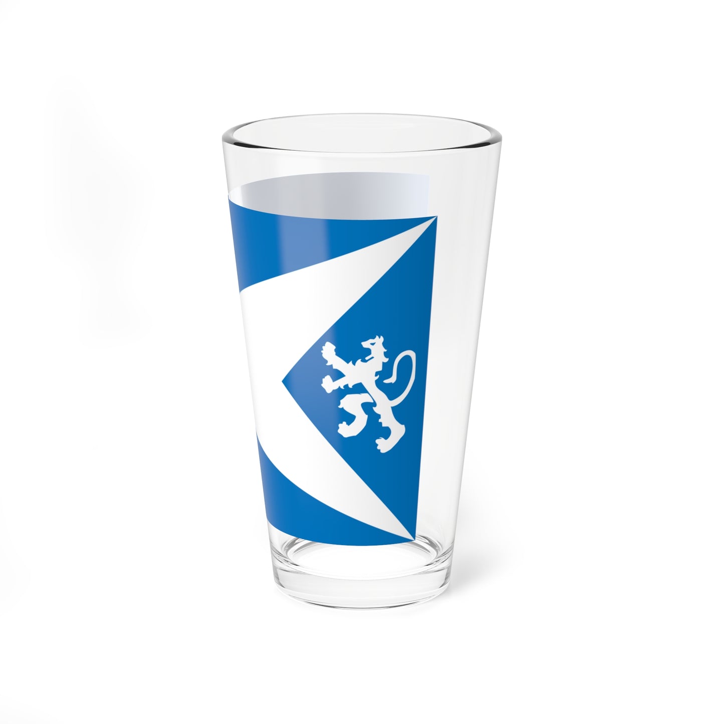 Cap Sizun traditional district flag (France) Pint Glass 16oz