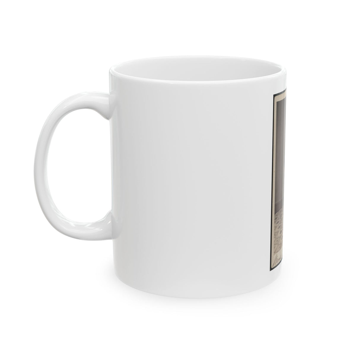 Unidentified Man 008 (U.S. Civil War) White Coffee Mug