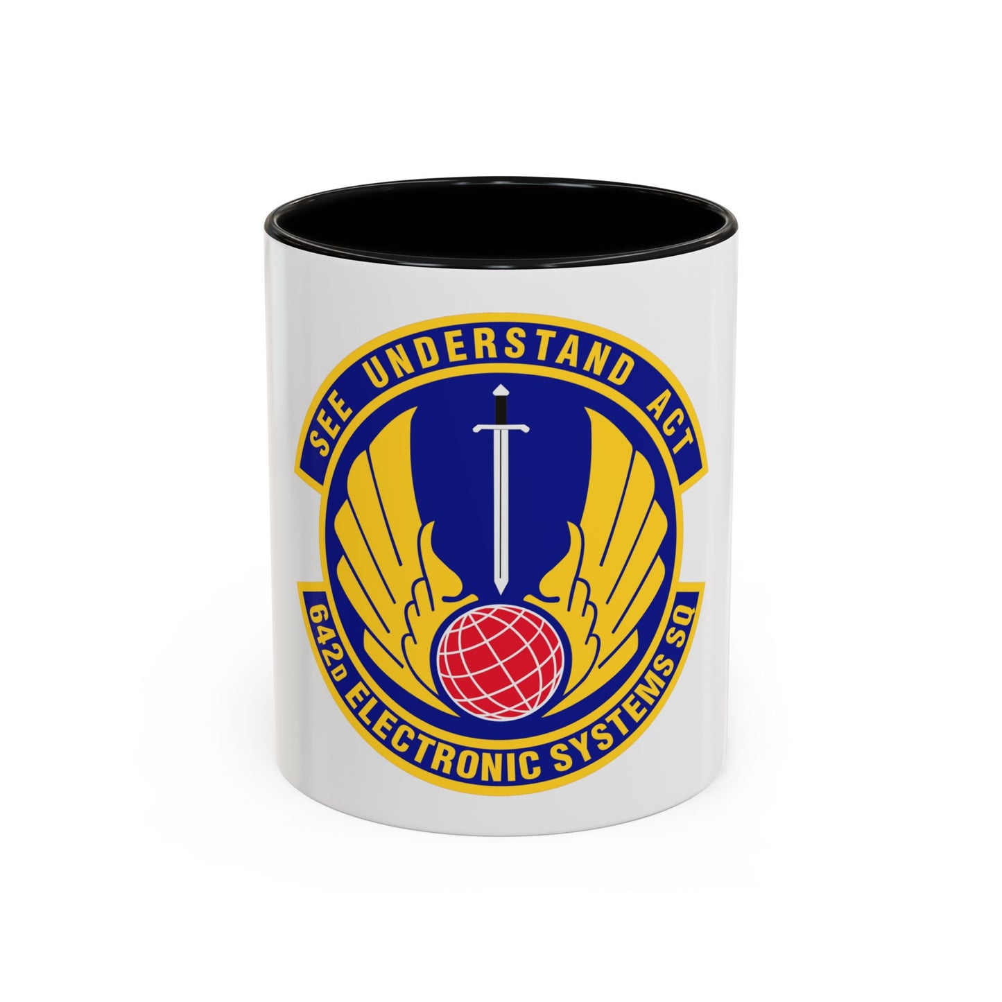 642d Electronic Systems Squadron (U.S. Air Force) Accent Coffee Mug