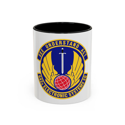 642d Electronic Systems Squadron (U.S. Air Force) Accent Coffee Mug