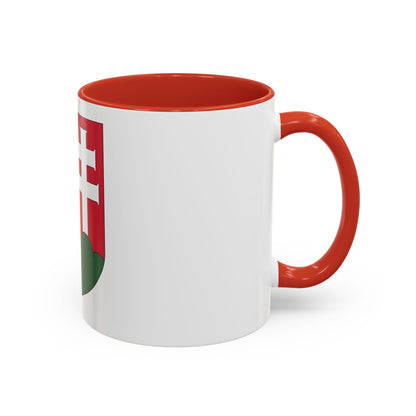 Coat of arms of Hungary (1918-1919) - Accent Coffee Mug