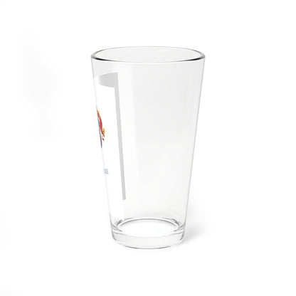 Flag of Matetelke (Hungary) Pint Glass 16oz