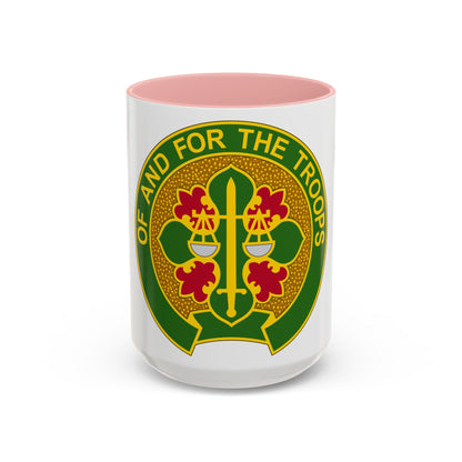 210 Military Police Battalion (U.S. Army) Accent Coffee Mug