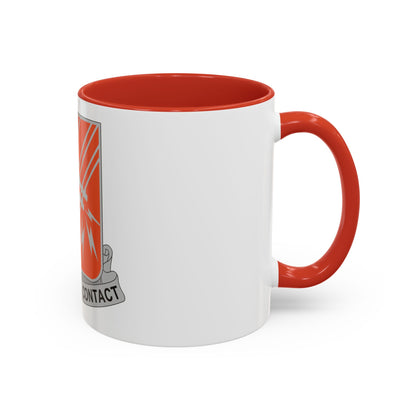 440 Signal Battalion (U.S. Army) Accent Coffee Mug