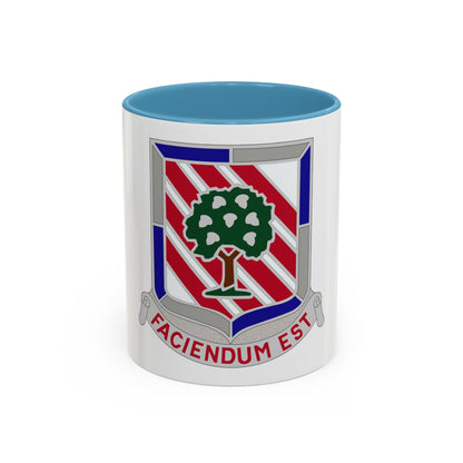 104 Engineer Battalion Obsolete Insignia (U.S. Army) Accent Coffee Mug
