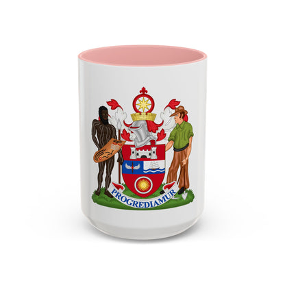 Coat of Arms Darwin Australia - Accent Coffee Mug