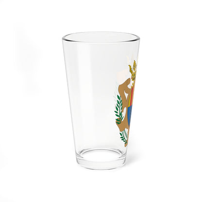 Escudo de Alcañiz (Spain) (Coat of Arms) Pint Glass 16oz