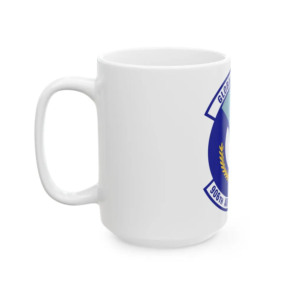 906th Air Refueling Squadron (U.S. Air Force) White Coffee Mug-Go Mug Yourself