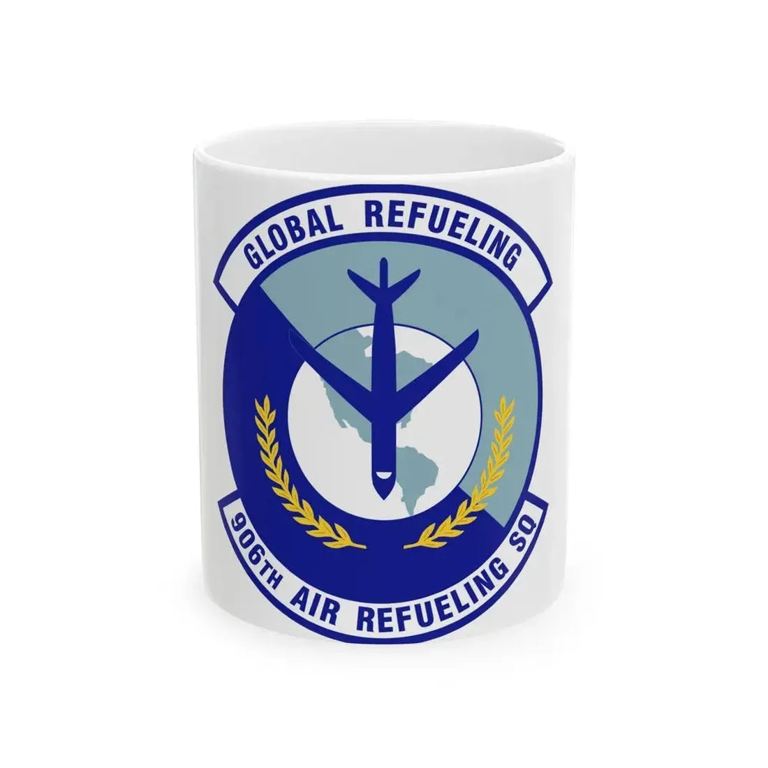906th Air Refueling Squadron (U.S. Air Force) White Coffee Mug 11oz - Go Mug Yourself