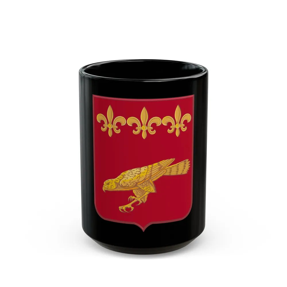 907 Airborne Field Artillery Battalion 2 (U.S. Army) Black Coffee Mug-15oz-Go Mug Yourself