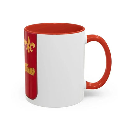 907 Airborne Field Artillery Battalion 2 (U.S. Army) Accent Coffee Mug - Go Mug Yourself