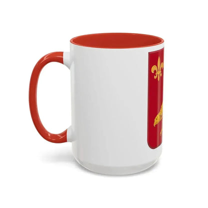 907 Airborne Field Artillery Battalion 2 (U.S. Army) Accent Coffee Mug - Go Mug Yourself