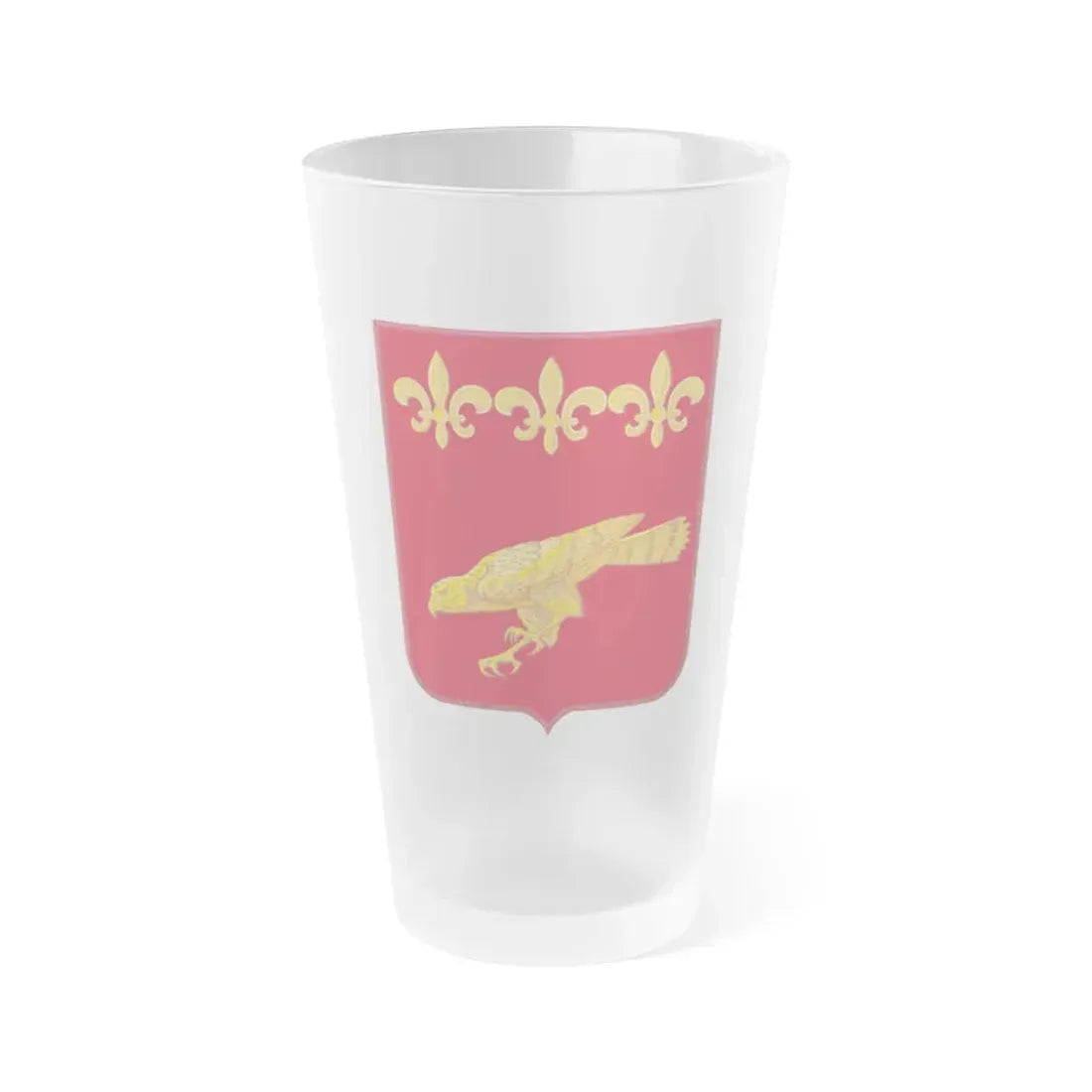 907 Airborne Field Artillery Battalion 2 (U.S. Army) Frosted Pint Glass 16oz Default Title - Go Mug Yourself