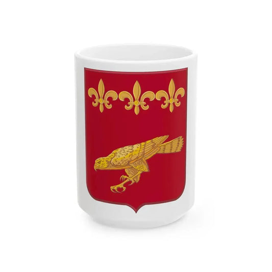 907 Airborne Field Artillery Battalion 2 (U.S. Army) White Coffee Mug 15oz - Go Mug Yourself