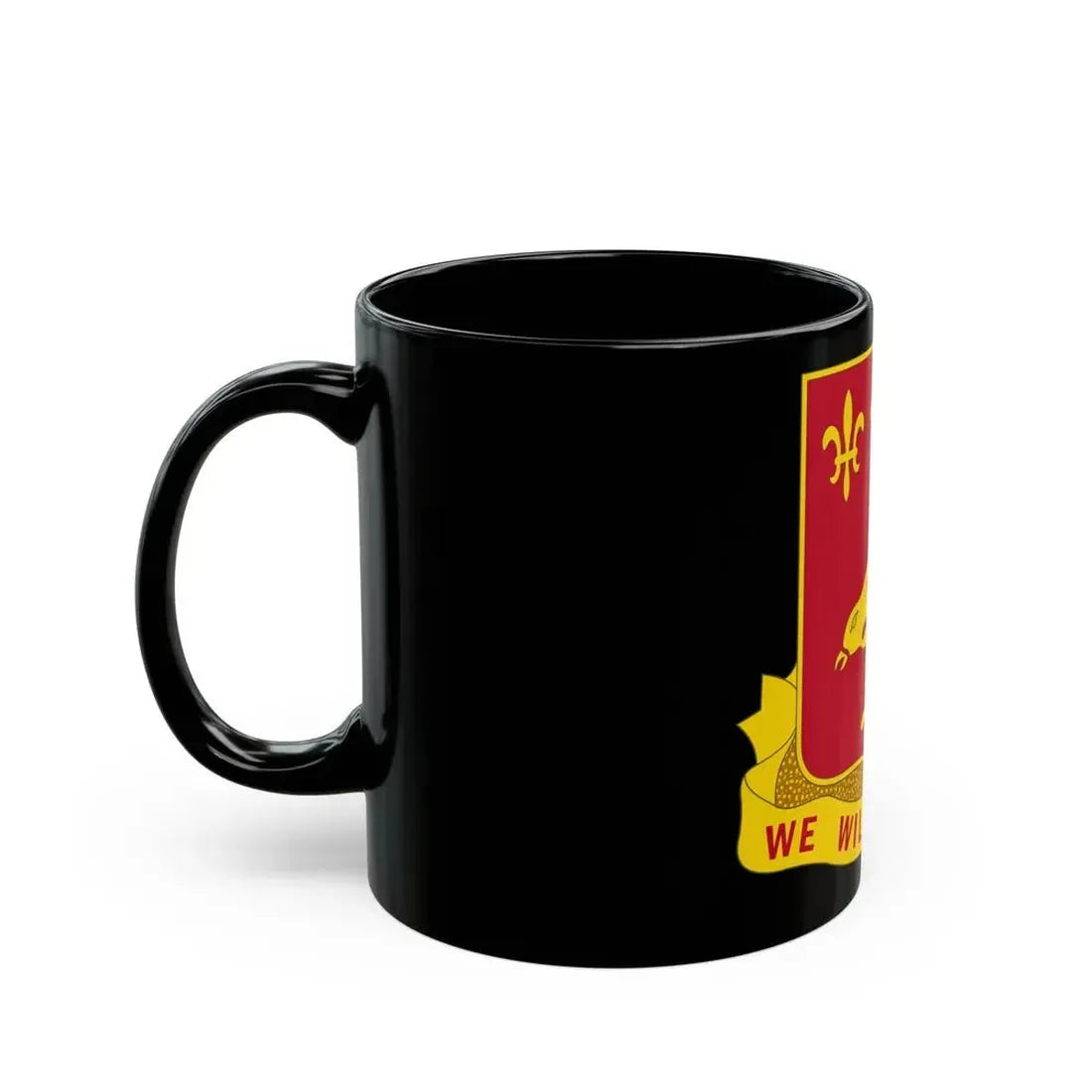 907 Airborne Field Artillery Battalion (U.S. Army) Black Coffee Mug - Go Mug Yourself