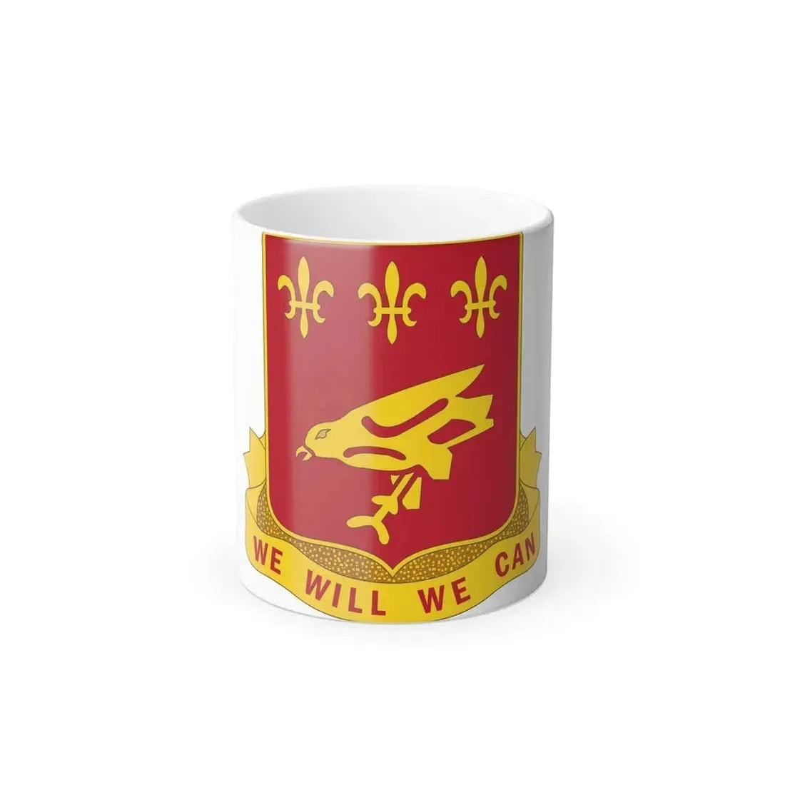907 Airborne Field Artillery Battalion (U.S. Army) Color Changing Coffee Mug 11oz - Go Mug Yourself