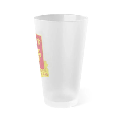 907 Airborne Field Artillery Battalion (U.S. Army) Frosted Pint Glass 16oz - Go Mug Yourself