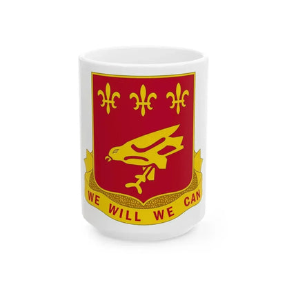 907 Airborne Field Artillery Battalion (U.S. Army) White Coffee Mug 15oz - Go Mug Yourself