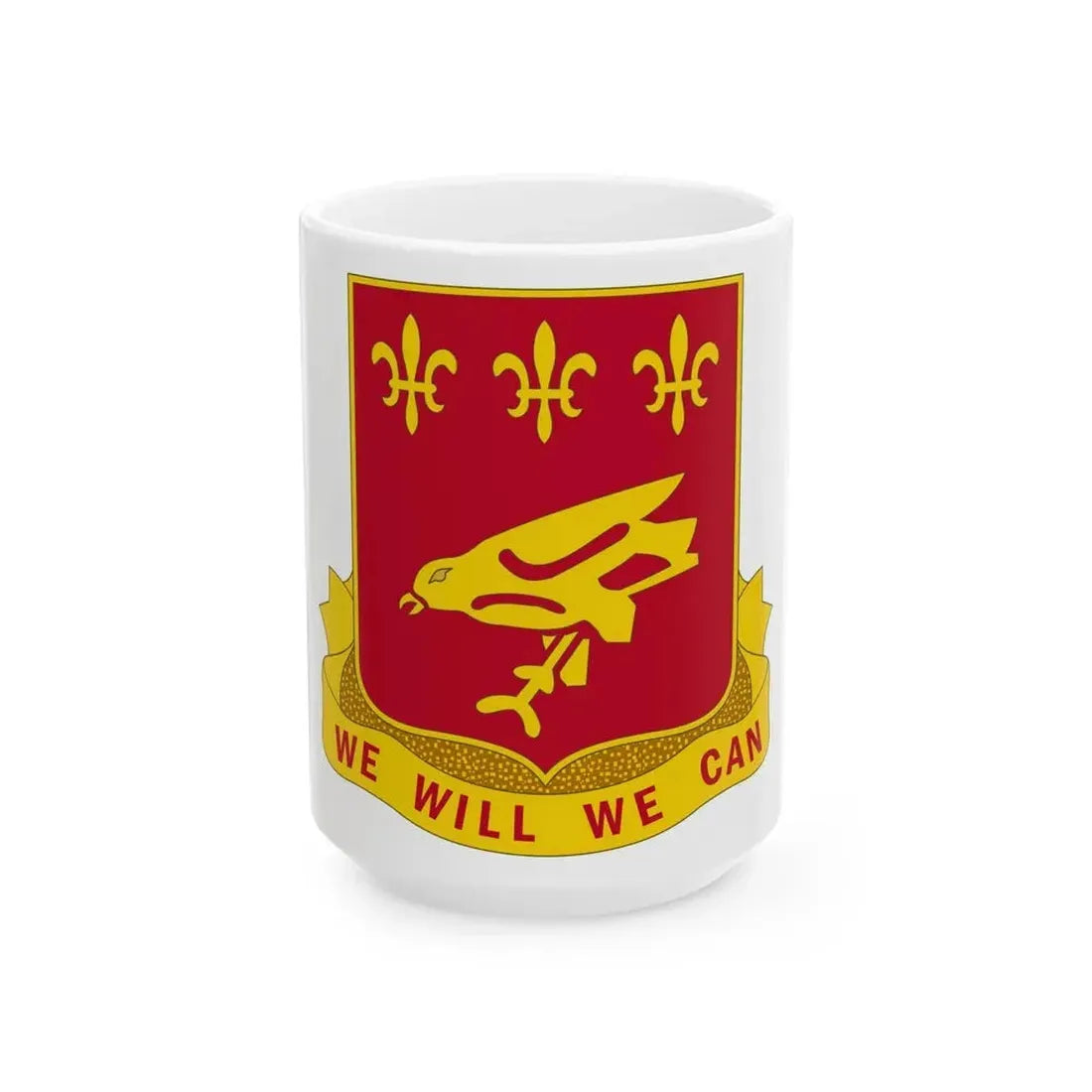 907 Airborne Field Artillery Battalion (U.S. Army) White Coffee Mug - Go Mug Yourself