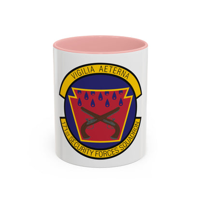 171st Security Forces Squadron (U.S. Air Force) Accent Coffee Mug