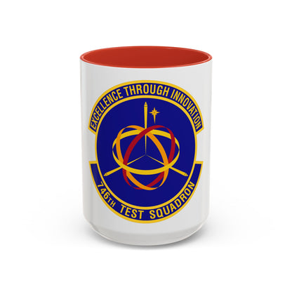 746th Test Squadron (U.S. Air Force) Accent Coffee Mug