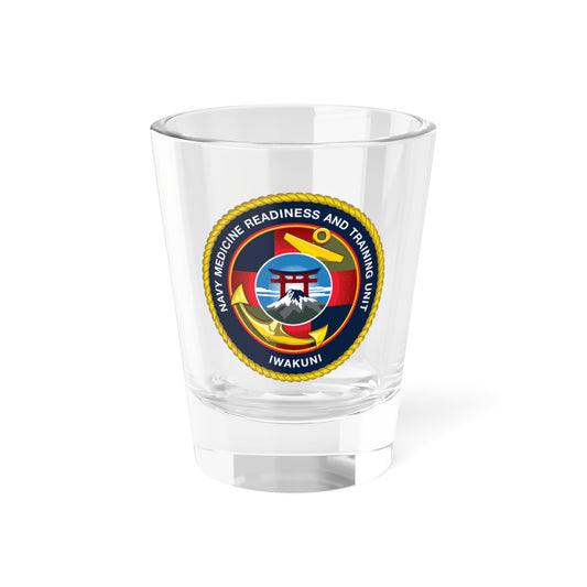 Verre à liqueur de l'unité de préparation et de formation en médecine de la marine Iwakuni (US Navy) 1,5 oz