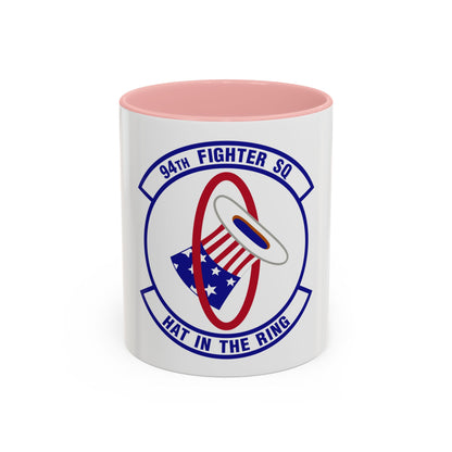 94 Fighter Squadron ACC (U.S. Air Force) Accent Coffee Mug