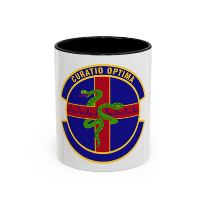 412 Healthcare Operations Squadron AFMC (U.S. Air Force) Accent Coffee Mug