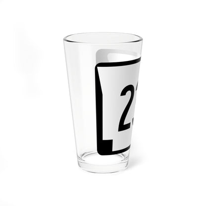 Arkansas 23S (Arkansas) (Road Sign) Pint Glass 16oz