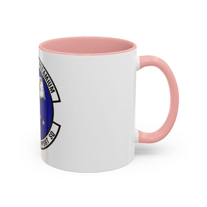 99th Medical Support Squadron (U.S. Air Force) Accent Coffee Mug
