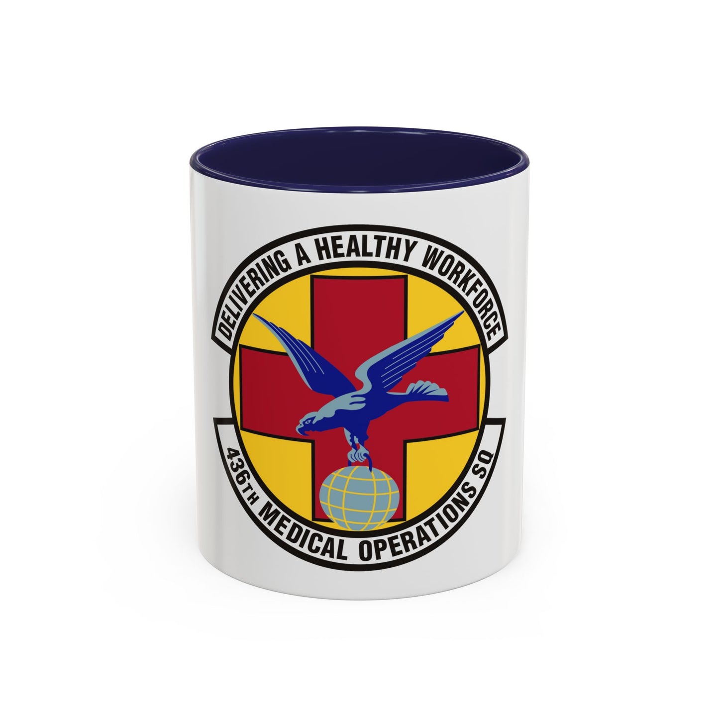 436th Medical Operations Squadron (U.S. Air Force) Accent Coffee Mug