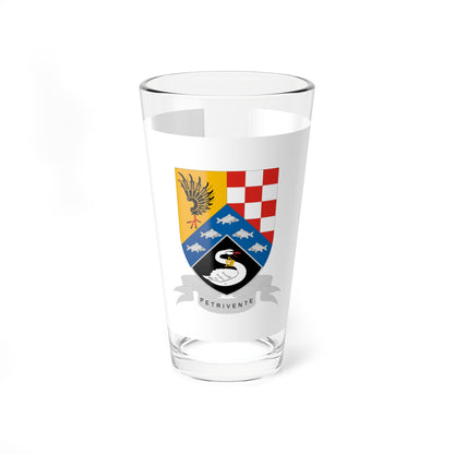 Flag of Petrivente (Hungary) Pint Glass 16oz