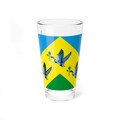 Flag of Novocheboksarsk Chuvashia (Russia) Pint Glass 16oz
