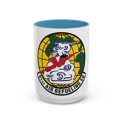 91st Air Refueling Squadron (U.S. Air Force) Accent Coffee Mug