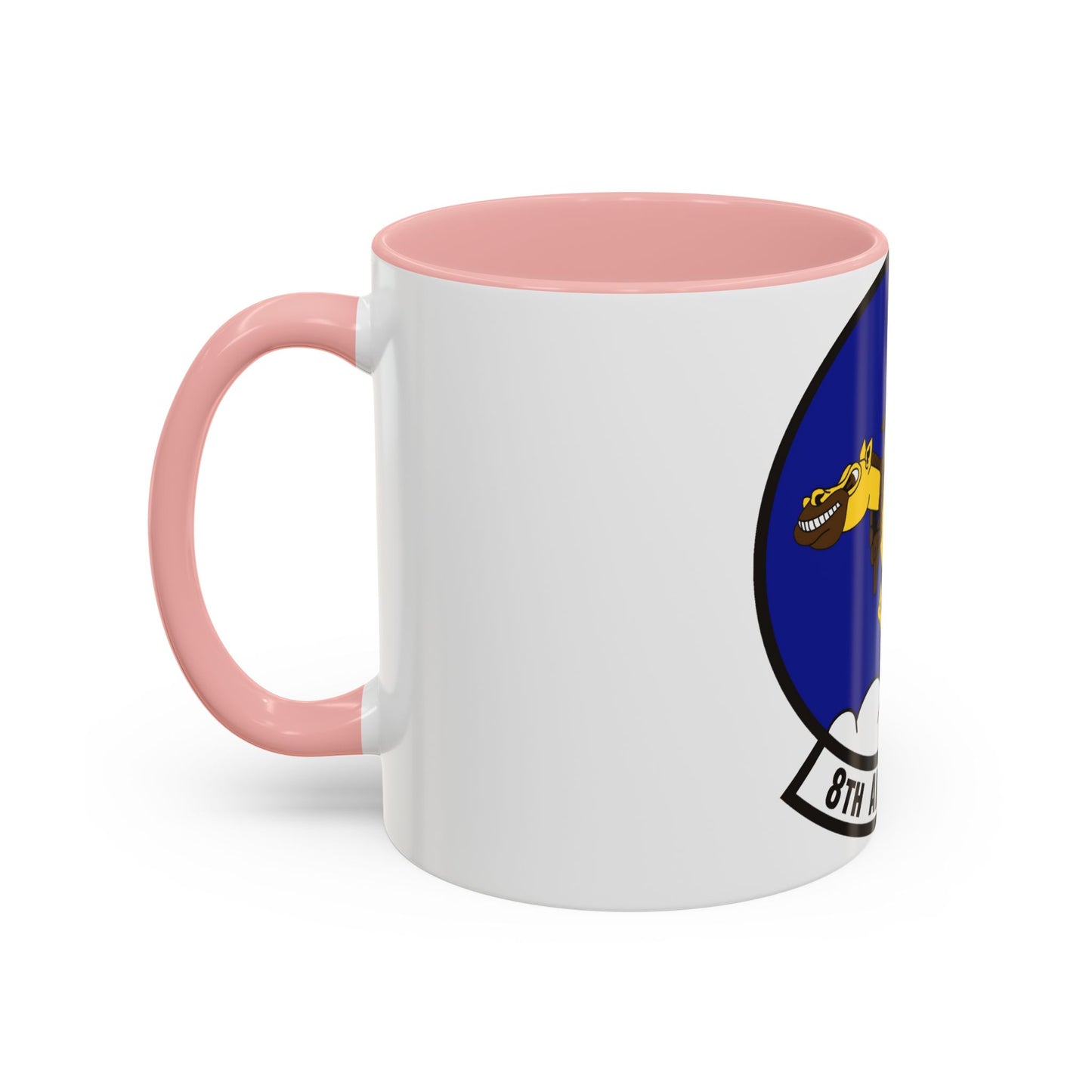 8th Airlift Squadron (U.S. Air Force) Accent Coffee Mug